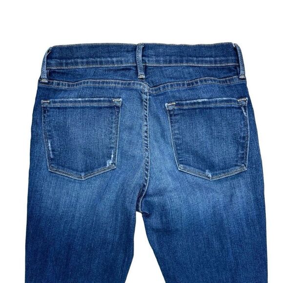 Frame Denim Women's Skinny Jeans - Dark Blue - Picture 5 of 9